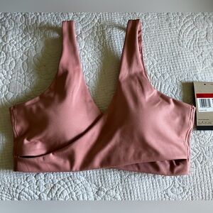 Nike Women's Pink/Coral Training Sports Bra Large